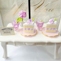 #559 ミニチュア　紫陽花セット　＊㉕
