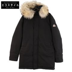 PYRENEX ピレネックス W18P3 ﾌﾞﾗｯｸ ANNECY JACKET ﾌｧｰ付き ﾀﾞｳﾝｼﾞｬｹｯﾄ S
