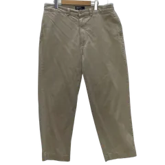 90's vintage Polo by Ralph Lauren 90年代 ポロバイラルフローレン ワイドチノパンツ ノータック ボトム ヴィンテージ オーバーサイズ ビッグシルエット DOMINICAN REPUBLIC製 ベージュ