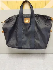 courreges クレージュ ヘリンボーン編み ラージサイズ ボストンバッグ courreges クレージュ ヘリンボーン編み ラージサイズ ボストン