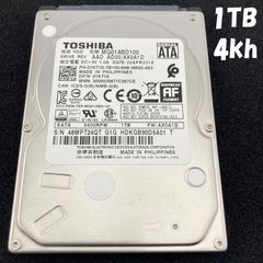 TOSHIBA 1TB 2.5" 9.5mm SATA HDD | 4k h | y18 | MQ01ABD100 / toshiba【1005】