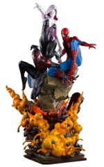 【中古】フィギュア スパイダーバース・トリオ 「アメイジング・スパイダーマン」 1/4 クイーン・スタジオ スタチュー #03