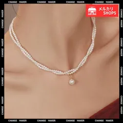 【送料無料】2連パールネックレス 結婚式 重ね付け風 レディース フェイクパール 可愛い 韓国 アクセサリー 上品 チョーカーネックレス 人気 きれいめ プレゼント 大人フェミニン 華奢 パーティ 入園式 卒業式 首飾り 新品 未使用 CH89JING-001