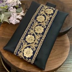 ☆ハンドメイド☆インド刺繍リボン☆ティッシュケース☆②ホワイトデー　プレゼント