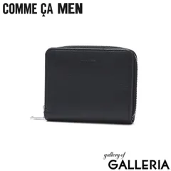 コムサメン 財布 メンズ 二つ折り 本革 コンパクト COMME CA MEN ブランド ファスナー 革 レザー 牛革 小銭入れあり カード シンプル おしゃれ ウォレット 二つ折 二つ折り財布 Prooche ラウンド札入 WCM5612のサムネイル