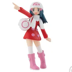 【中古】食玩 トレーディングフィギュア 6.ヒカリ(Pt ver.) 「ポケモンスケールワールド シンオウ地方2」
