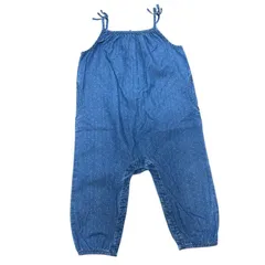 BABY　GAP　ベビー用つなぎ　オールインワン　デニムオーバーオール　ロングパンツ　80　