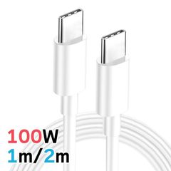 Type-C USB-C ケーブル 100W 1m 2m 充電 データ転送 急速充電 PD QC タイプC Apple ipad macbook M1 M2 スマホ