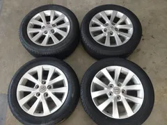 キリン　①トヨタ 純正　ホイールとタイヤセット 1本　205/55R16 2025年最新】205/55r16 トヨタ純正の人気アイテム - メルカリ