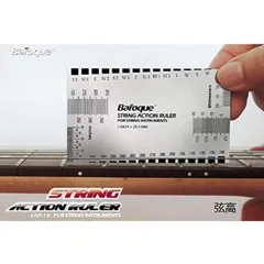 ストリングアクションルーラー 弦 フレット サドル ナット 高さ調整用 ギター メンテナンス用品