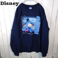 Disney ディズニー イーヨー US古着 スウェット Lサイズ