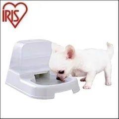 【公式】給水器 猫 犬 自動 抗菌 2L ペット 自動給水器 J-200 ホワイト アイリスオーヤマのサムネイル