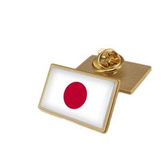 Echana 日本 国旗 ピンズ ラペルピン 愛国心 日の丸 日章旗 ブローチ ピンズ メンズ ピンバッジ 男性用 日本人 JAPAN (A)