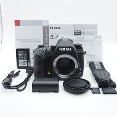 ★ショット数わずか1,204回・新品級★ PENTAX ペンタックス K-3 Mark III ボディ ブラック APS-C #2709