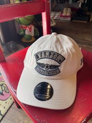 バンソン VANSON NVCP-2402 ツイル ベースボールキャップ 帽子 野球帽 フライングスター メンズ バイカー バイク