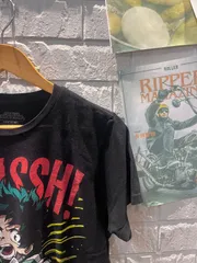 古着　L　半袖　Tシャツ　黒　アニメT　キャラT　ヒロアカ　僕のヒーローアカデミア　緑谷出久