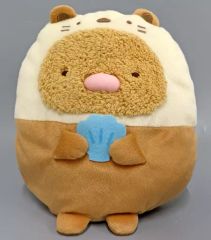 [중고] 봉제 장난감 돈까스 락코가되어 쿠리리 봉제 장난감 BIG [스미코 구라시]