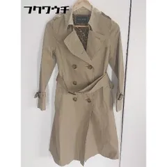 ■ UNITED ARROWS ユナイテッドアローズ トレンチ コート 36サイズ ベージュ レディース 【中古】 【1002798981607】