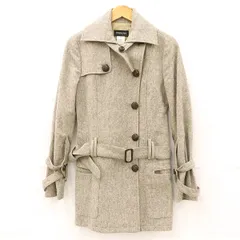 【激レア美品】パトリツィアペペ グレージュ ウール＆革 ロングコート ベルト付き 2025年最新】パトリツィアペペ コートの人気アイテム - メルカリ