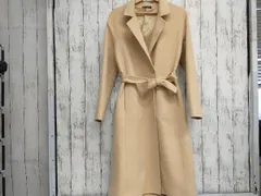 値下げ コート REBECCA MOSES カシミヤ混 イタリア製 チェスターコート ベージュ