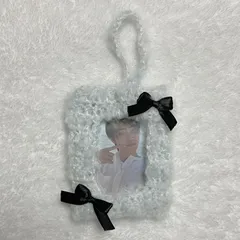 編み物　ハンドメイド　トレカケース