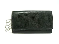 LOUIS VUITTON ルイヴィトン M30524 タイガ ミュルティクレ4 4連 キーケース 鍵入れ レディース メンズ グリーン系 DJ4291