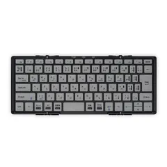 日本語配列 5.1 USB-C 折りたたみ型 Bluetooth 専用ケース兼スタンド付き Keyboard2 ブラック MOBO / MOBO グレー キーボード AM-K2TF83J/BKG