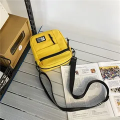 ショルダーバッグ メンズ ミニショルダー スマホバック 斜めがけ 肩掛け キャンバス 軽量 カバン スマホ収納 レディース 旅行 通勤 通学HZQ5597