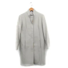 マークジェイコブスルック MARC JACOBS LOOK 国内正規品 スタンドカラー コート ロング ウール シンプル 40 グレー 灰 /KT35のサムネイル