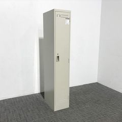 1人用ロッカー シリンダー錠 更衣室ロッカー LK型 コクヨ グレー 
