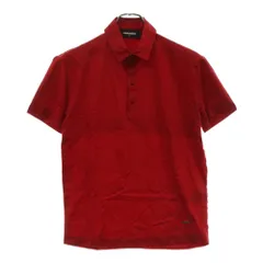DSQUARED2 (ディースクエアード) 15SS コットン 半袖ポロシャツ レッド S75GC0706 STJ169のサムネイル