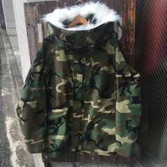 90s【U.S.ARMY】米軍 ECWCS Gen1 Goretex Parka ゴアテックス 防水 ウッドランド ミリタリーマウンテンパーカー ファー付き◆Size：US-US-L Long