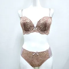 【新品・未使用】　ブラジャー＆ショーツ　セット　　モカ②　　UAS02-2/UES02   TC-000
