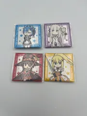 異世界かるてっと　缶バッジ　4個セット