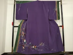 No.2462 正絹デザイナー(草野一騎)箔流水市松袋帯　落款　美品 No.2462 正絹デザイナー(草野一騎)箔流水市松袋帯 落款 美品