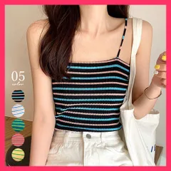 【スタッフおすすめ！】 キャミソール レディース 韓国 春夏 着やせ 夏服/サマーニット/韓国ファッション トップス インナー ニット ビスチェ  おすすめ おしゃれ　かわいい　人気 99WBX-012