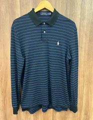 【SALE】POLO RALPH LAUREN ポロ ラルフローレン ポロシャツ ロングスリーブ ボーダー