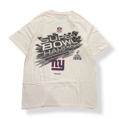 NFL ニューヨーク・ジャイアンツ 第46回スーパーボウル記念Tシャツ 