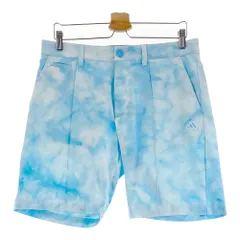 サイズ：88 ADIDAS GOLF アディダスゴルフ 2024年モデル IN9032 ストレッチ ハーフパンツ タイダイ柄 ブルー系 [240101462474] ゴルフウェア メンズ ストスト