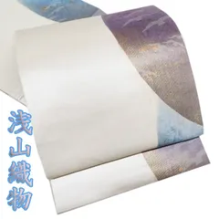 の*り様 正絹西陣織浅山織物真珠箔豪華袋帯 2025年最新】帯 浅山織物の人気アイテム - メルカリ