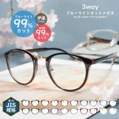 【楽天ランキング1位！】【Hodopus】 JIS検査済み ブルーライトカット PCメガネ ボストン型 カット率99% UV420