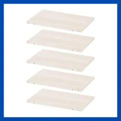 【人気商品】 ニトリ シェルフMSシリーズ用 棚板 5枚セット ホワイトウォッシュ NITORI 8791638