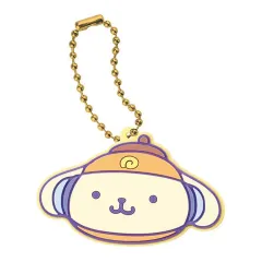 【中古】キーホルダー ポムポムプリン 「ケロロ軍曹×サンリオキャラクターズ スペシャルラバーマスコット」