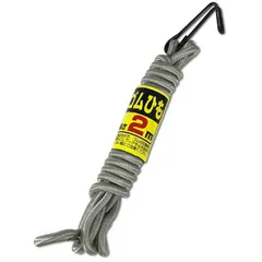 【 新品 未開封 】 TOP ゴムヒモ 2m(シルバー) TPGOMUHIMO2MSV 未使用 送料無料のサムネイル