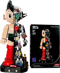 Mrkuriosity ブロック おもちゃ メカ鉄腕アトム 組み立てキット 6歳〜 ハーフメカディテール 手作り メカビルディングブロック レゴと互換性あり 1258ピース