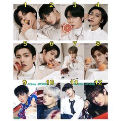 K-POPグッズ★ateez エイティーズ★トレカ風フォトカード #オリジナル #メール便可 #アチズ #atiny #トレーディングカード