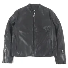 特注 ビッグツイン ロングライダースジャケット シカゴ シルバー