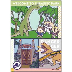 【メール便】ジュラシックワールド メモ帳 パタパタメモ 恐竜 インロック コレクション文具 映画キャラクター グッズ 