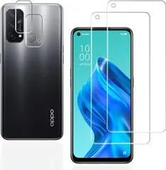 【４枚入り】FOR OPPO Reno5 A 用のガラスフィルム 2枚 + 2枚 FOR OPPO Reno5 A 用のカメラ 強化ガラス FOR OPPO Reno5 A 用のガラスフィルム 液晶保護フィルム 全面保護 耐衝撃 極薄 99