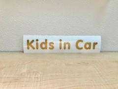 車用カッティングシート　Kids in Car キッズインカー